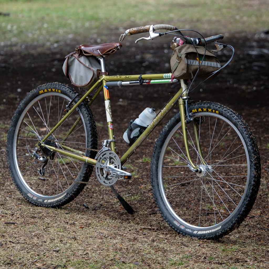RIVENDELL* joe appaloosa frame set (lime olive) - BLUE LUG GLOBAL