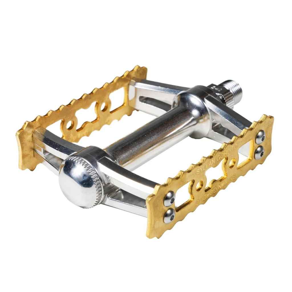 MKS* sylvan gordito pedal (raw brass) - BLUE LUG GLOBAL ONLINE STORE