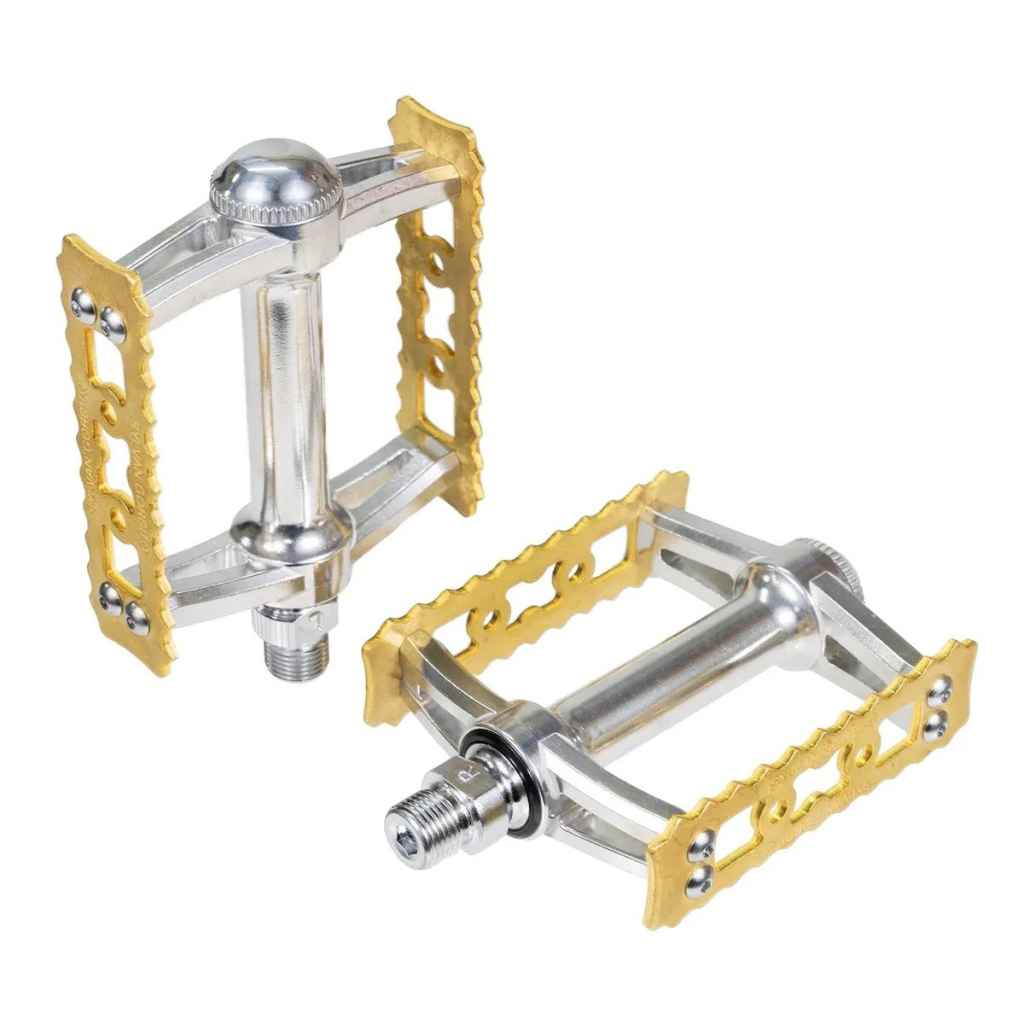 MKS* sylvan gordito pedal (raw brass) - BLUE LUG GLOBAL ONLINE STORE