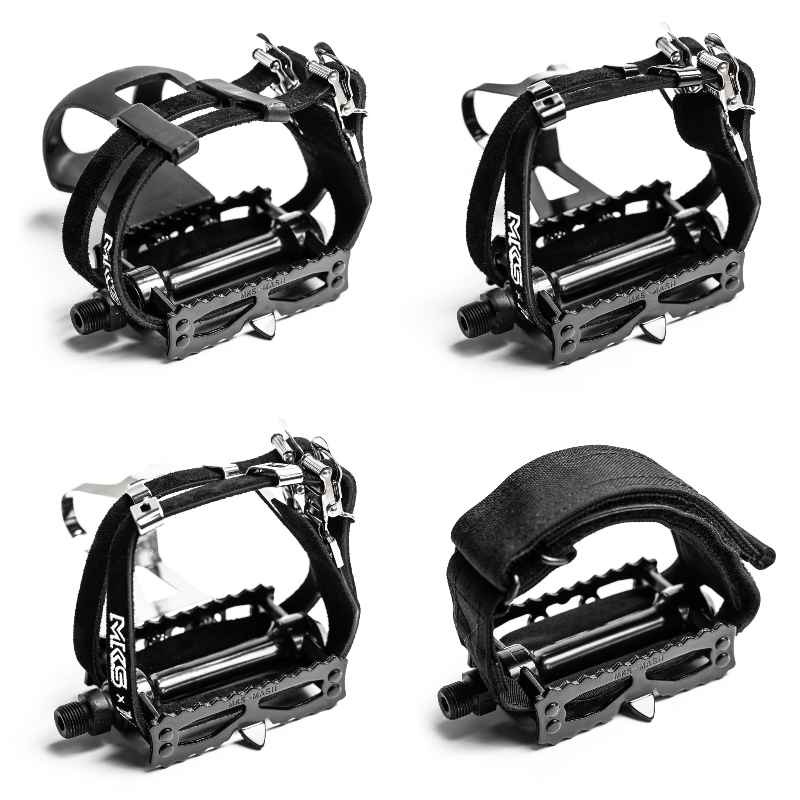 MKS* MASH stream wide pedal (all black) - BLUE LUG GLOBAL