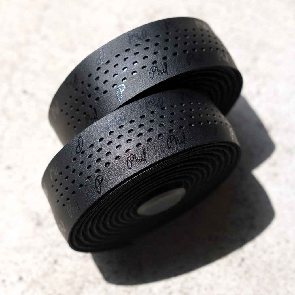*PHILWOOD* logo bar tape (black logo)