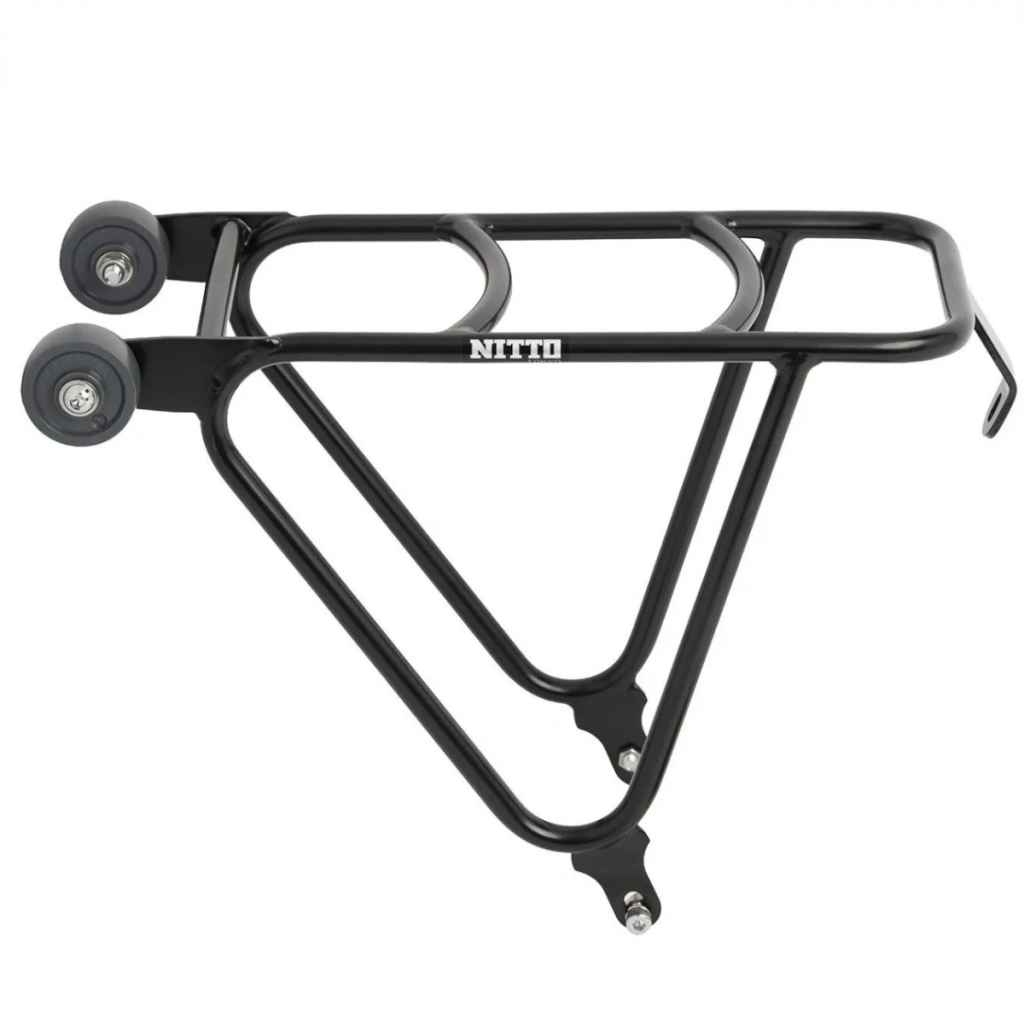 NITTO* BM-1R brompton rear carrier (black) - BLUE LUG GLOBAL