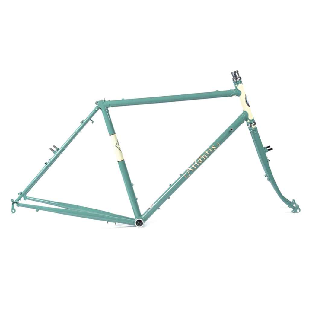 RIVENDELL* joe appaloosa frame set (ana purple) - BLUE LUG