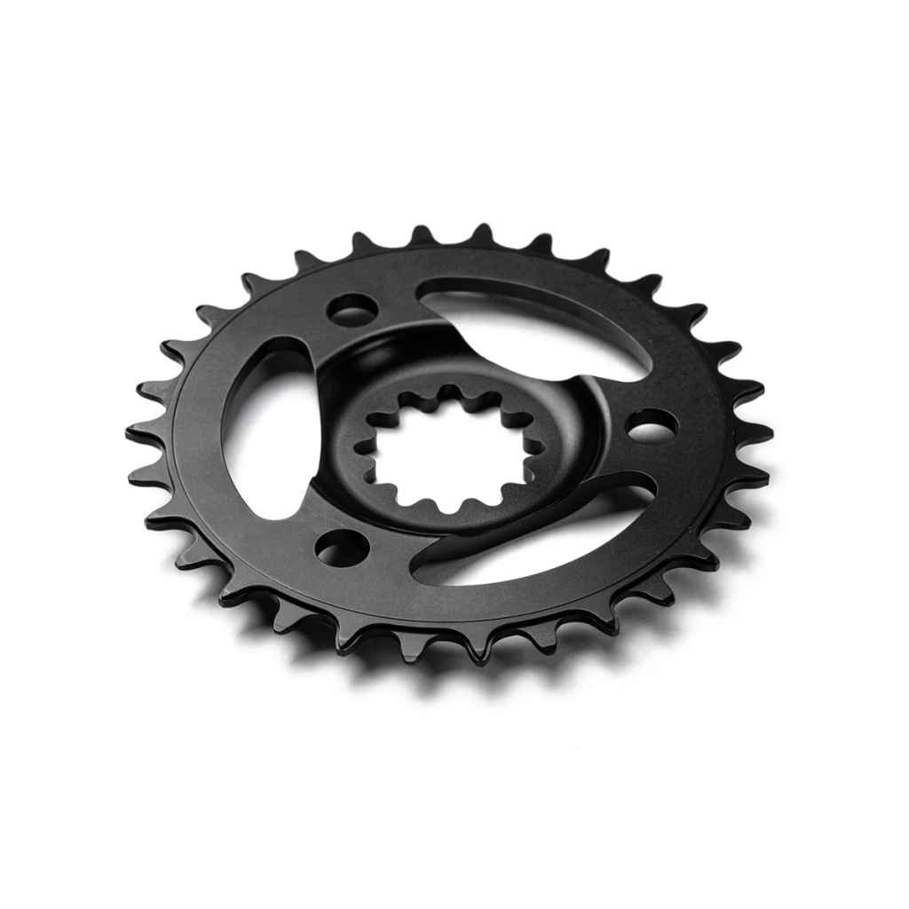 MIDDLEBURN* X-type uno boost chainring (black) - BLUE LUG GLOBAL