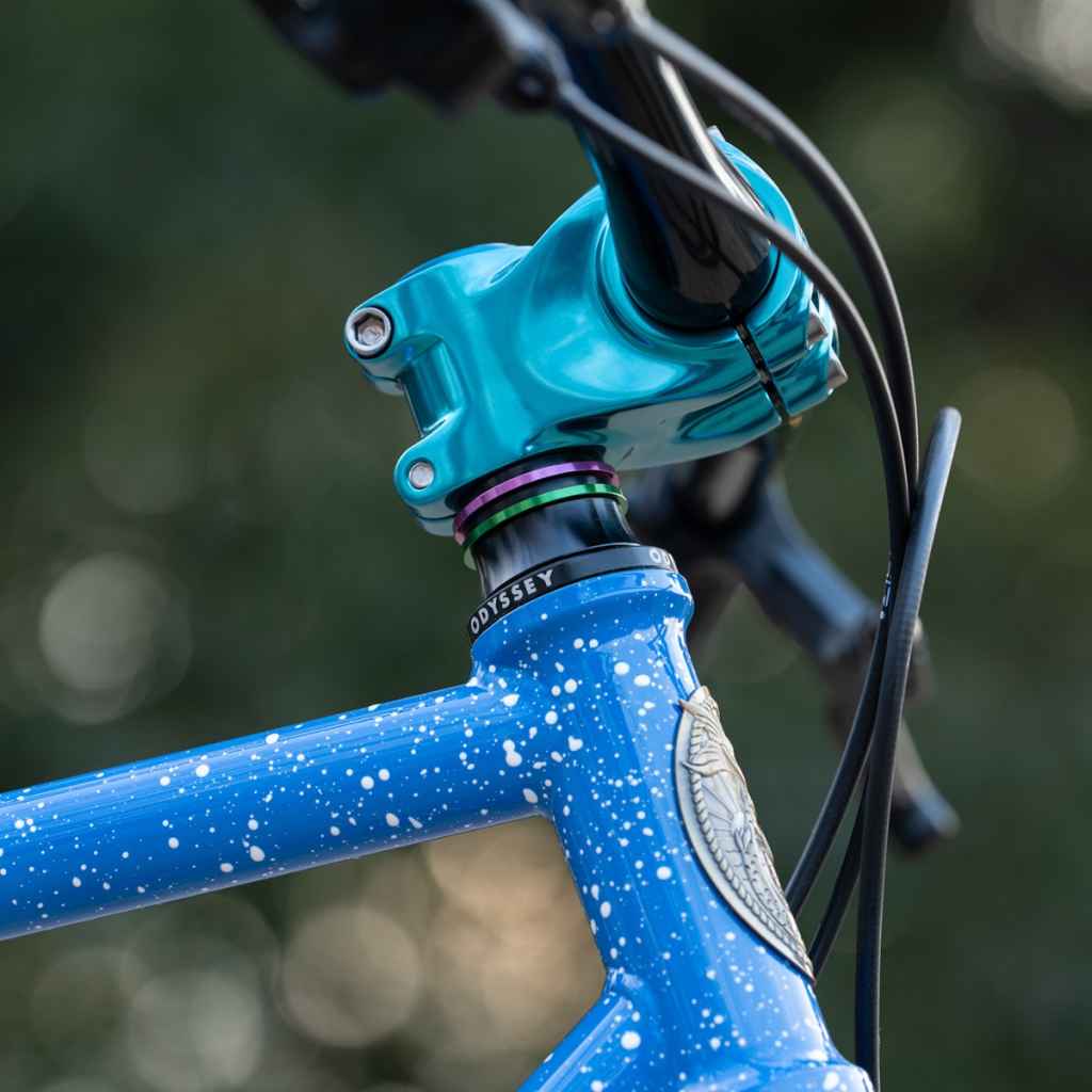 NITTO* MT-8 stem BL special (turquoise) - BLUE LUG GLOBAL