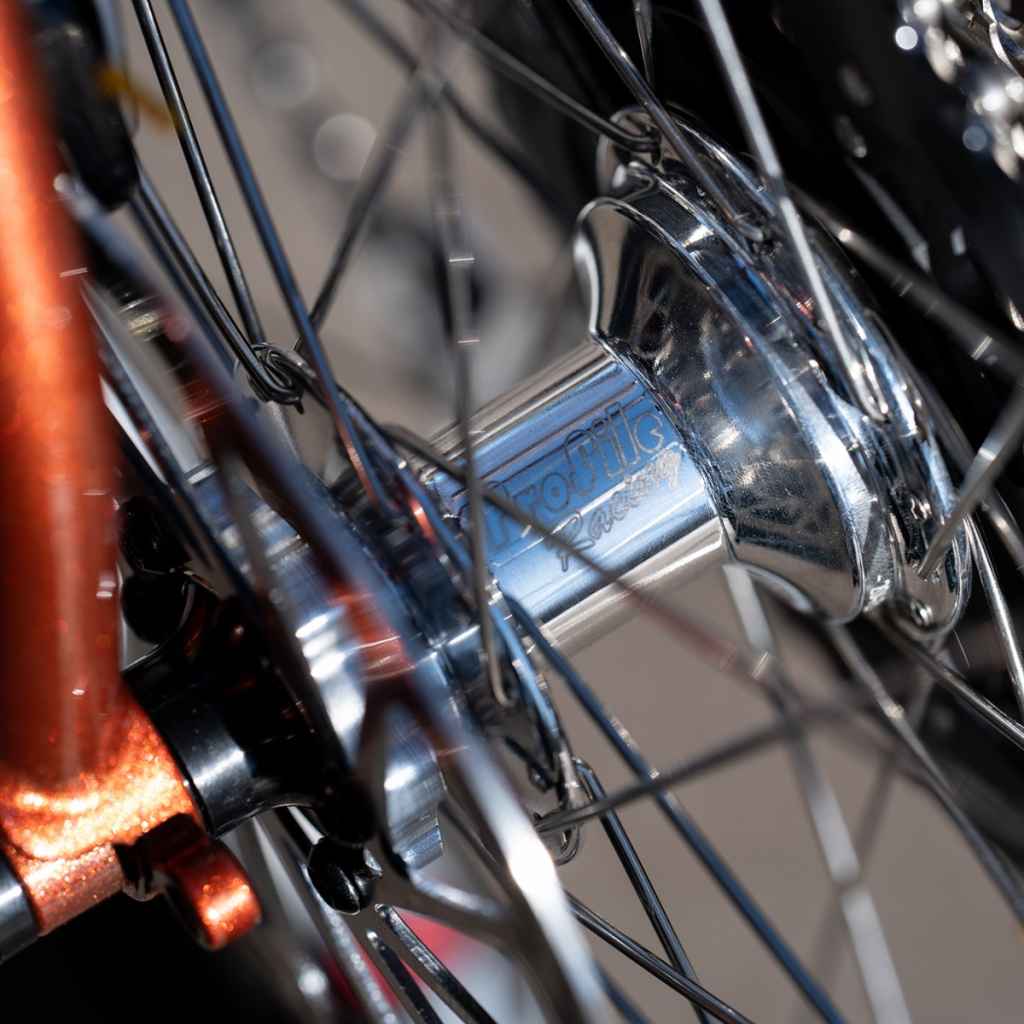 PROFILE RACING* elite mtb cassette hub (polish) - BLUE LUG GLOBAL