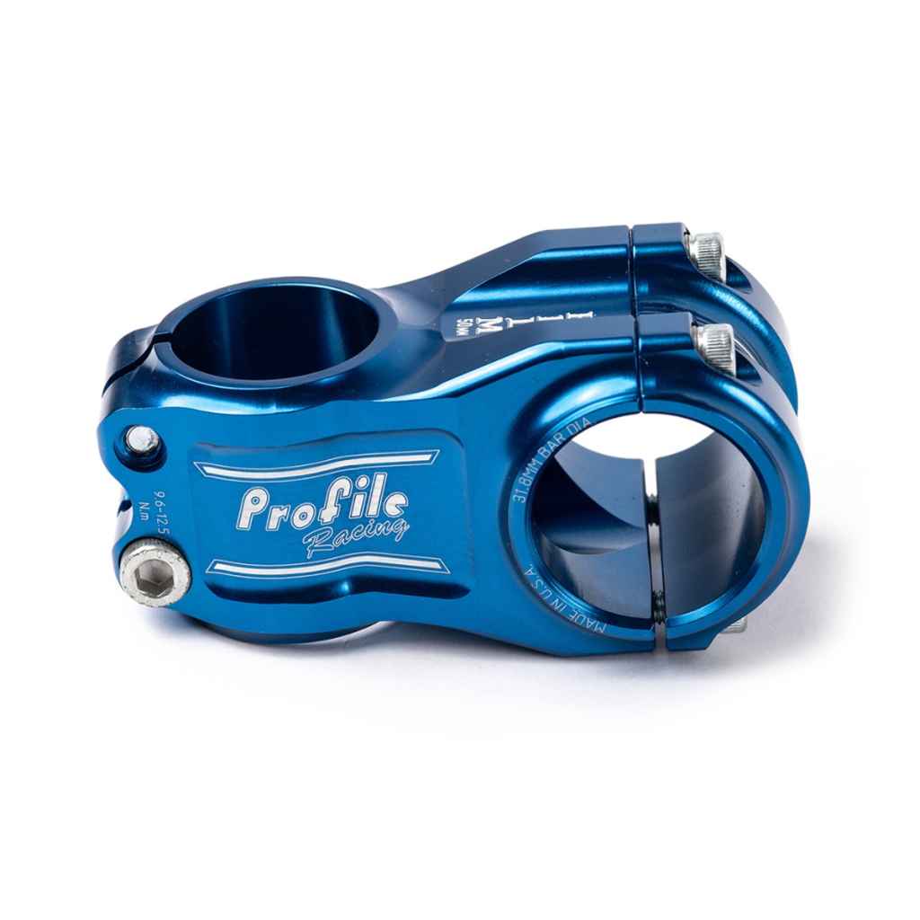 PROFILE RACING* helm mtb stem (blue) - BLUE LUG GLOBAL ONLINE STORE