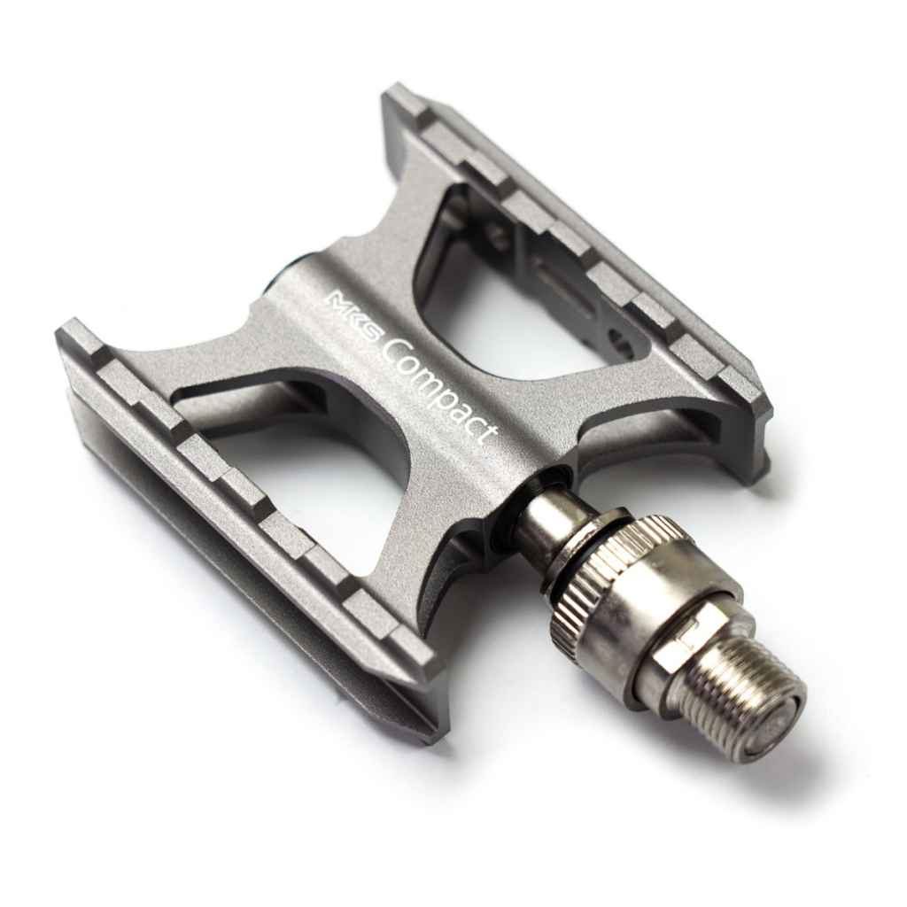 ［中古］MKS（三ヶ島） aompact ezy pedal（gray） MKS* compact ezy pedal (gray) - BLUE LUG GLOBAL ONLINE STORE