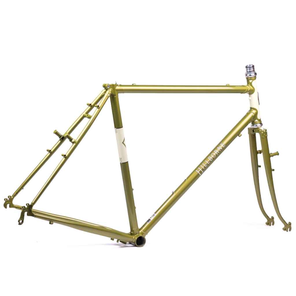 Rivendell Roaduno silver 54.5 フレームセット RIVENDELL* roaduno frame set (hiho silver) - BLUE LUG ONLINE
