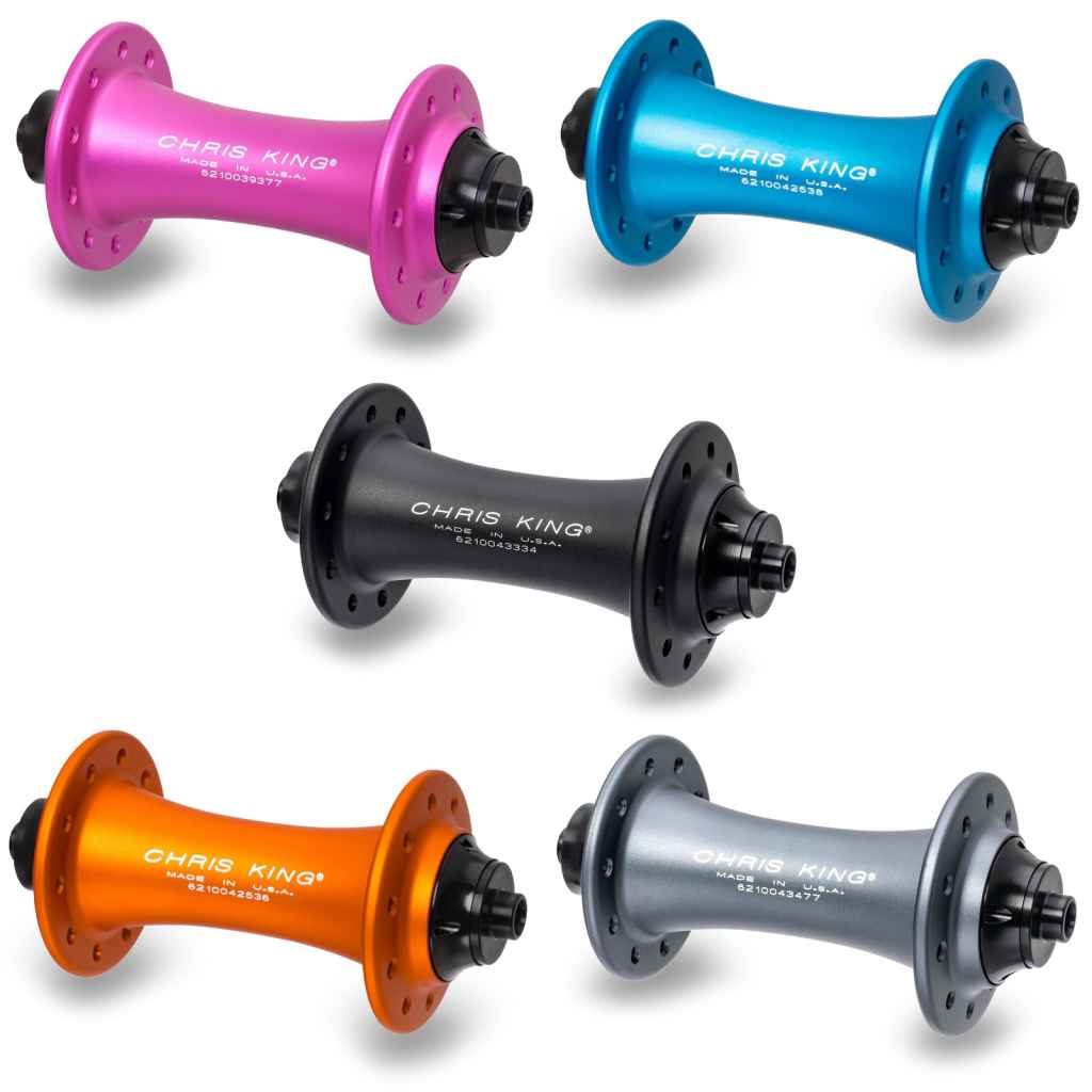 CHRIS KING* R45 road hub front (silver) - BLUE LUG GLOBAL ONLINE STORE