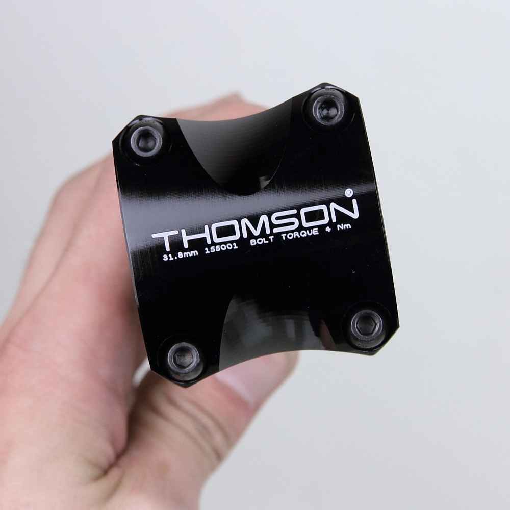 THOMSON* stem handlebar clamp (black) - BLUE LUG GLOBAL ONLINE STORE