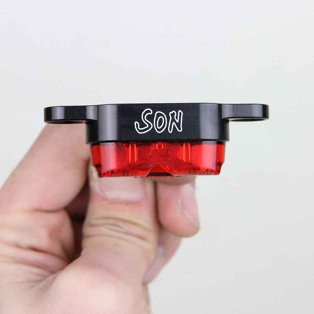 SON NABENDYNAMO* rear light rack mount (black) - BLUE LUG GLOBAL