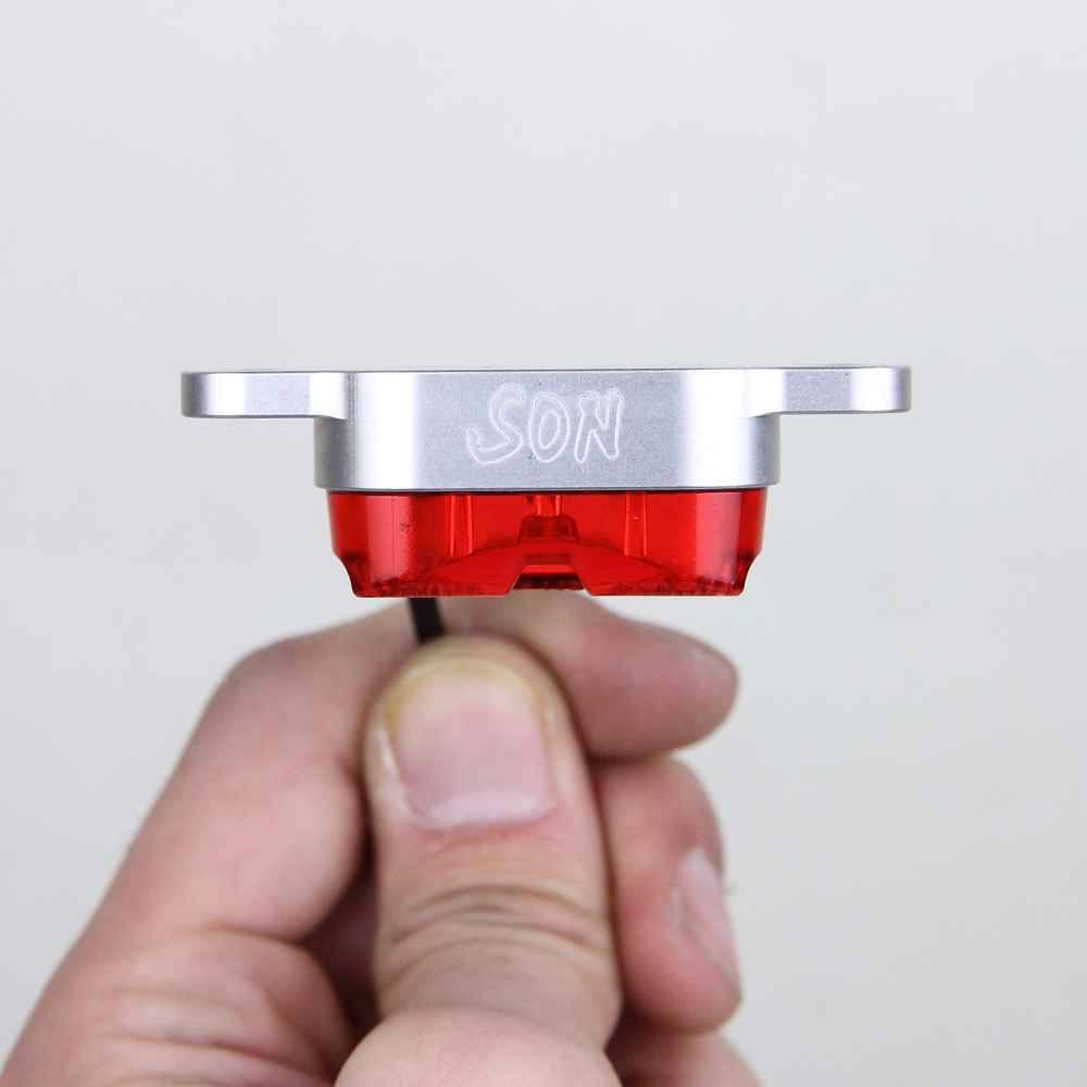 SON NABENDYNAMO* rear light rack mount (silver) - BLUE LUG GLOBAL