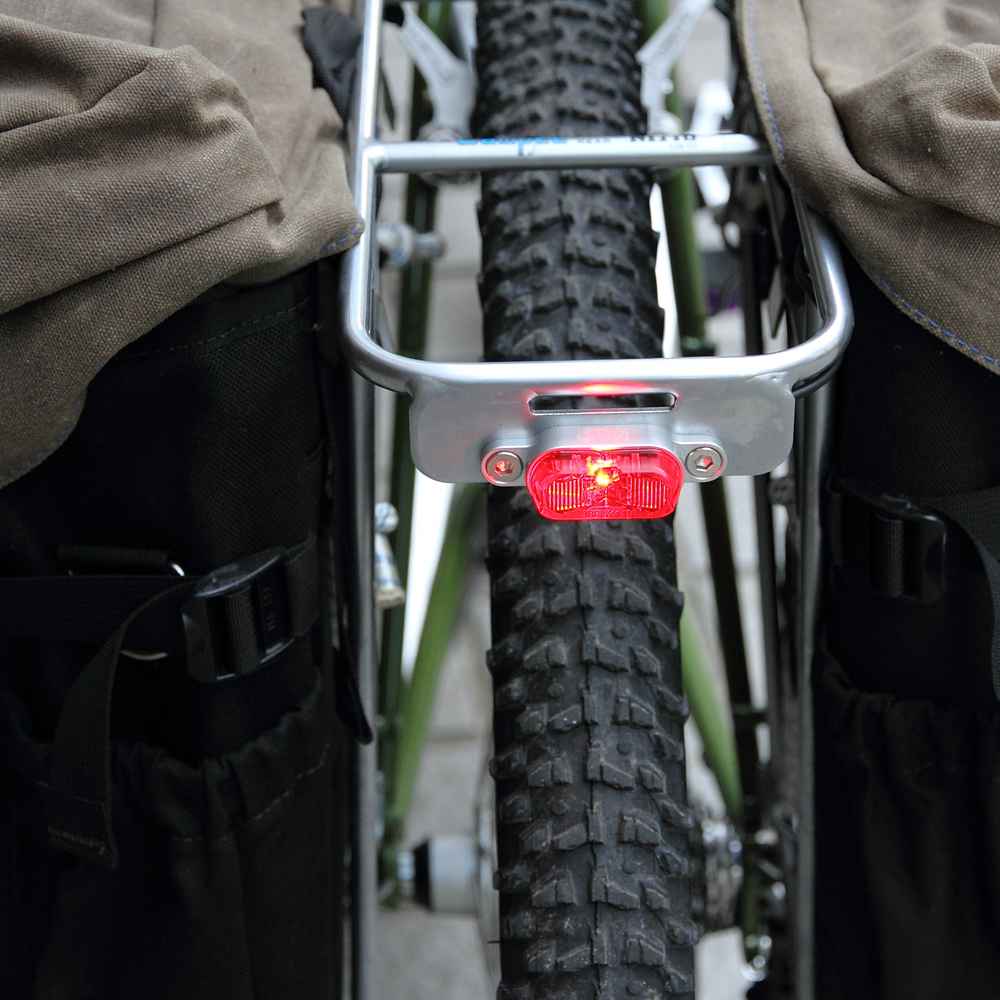 SON NABENDYNAMO* rear light rack mount (silver) - BLUE LUG GLOBAL
