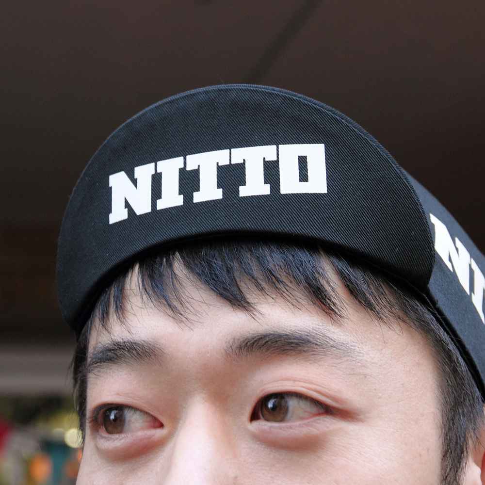 NITTO* cycle cap (black) - BLUE LUG GLOBAL ONLINE STORE