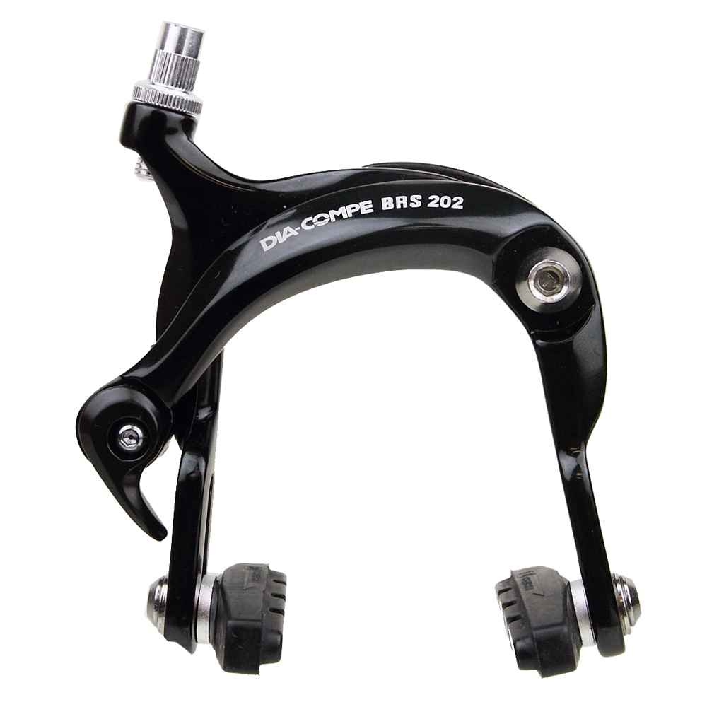 日本製 DIA-COMPE* BRS202 LUG BLUE - (black) brake reach long super パーツ