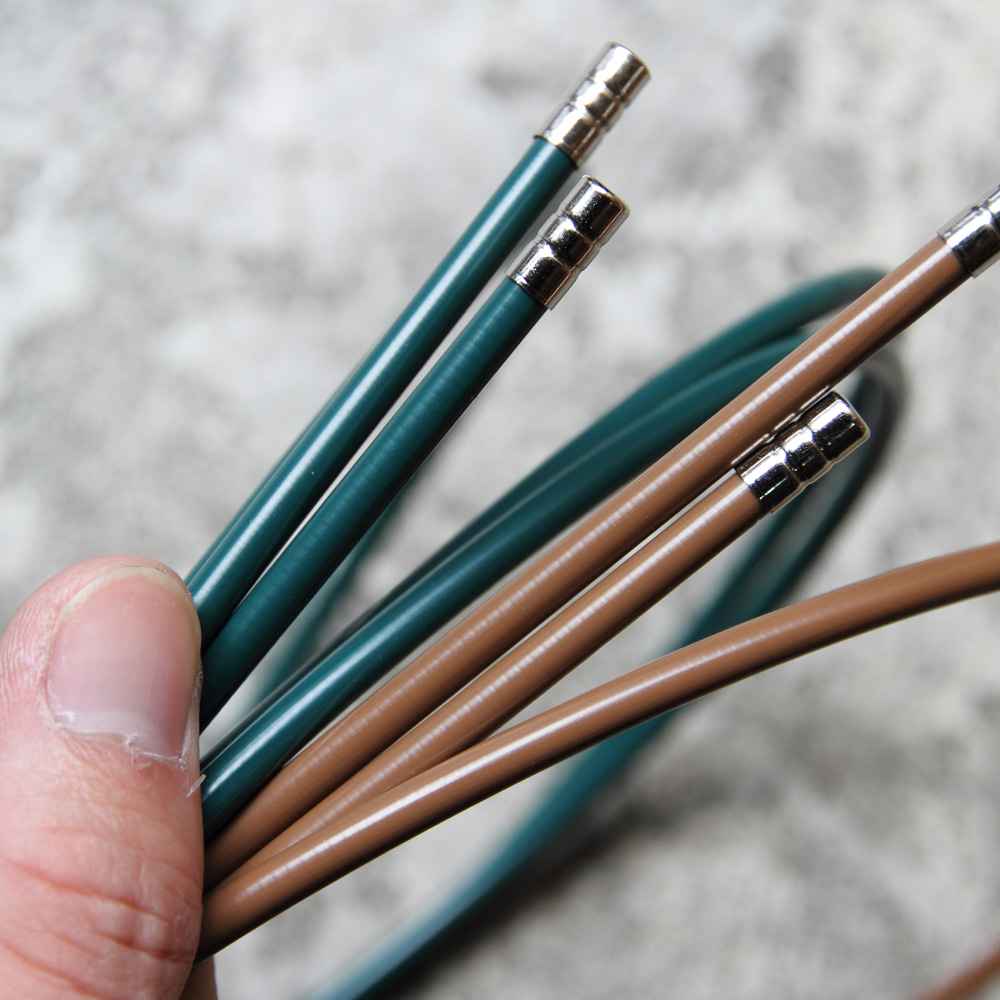 thumbnail image 2 of Brown Bike Brake And Shift Cable Housing Set – Outer Casing & Inner Cable For Universal Fit (Shimano Compatible) 2 of 5