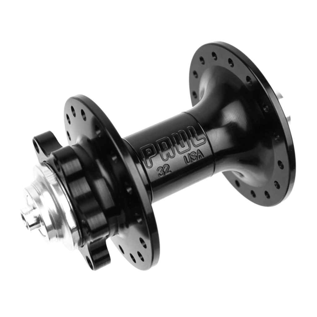PAUL* disk fhub front hub (black) - BLUE LUG GLOBAL ONLINE STORE
