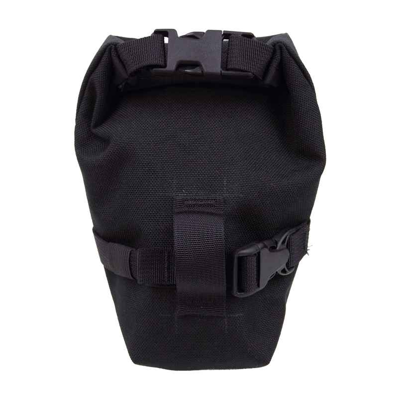 OUTER SHELL ADVENTURE* rolltop saddlebag (blacked out