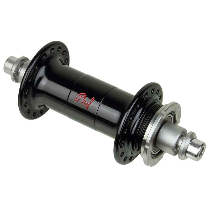 パーツ philwood lowflange track hub 32h PHILWOOD* low flange track hub rear (black) - BLUE LUG GLOBAL