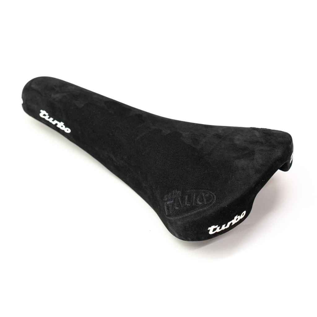 SELLE ITALIA* turbo 1980 embroidery saddle (black) - BLUE