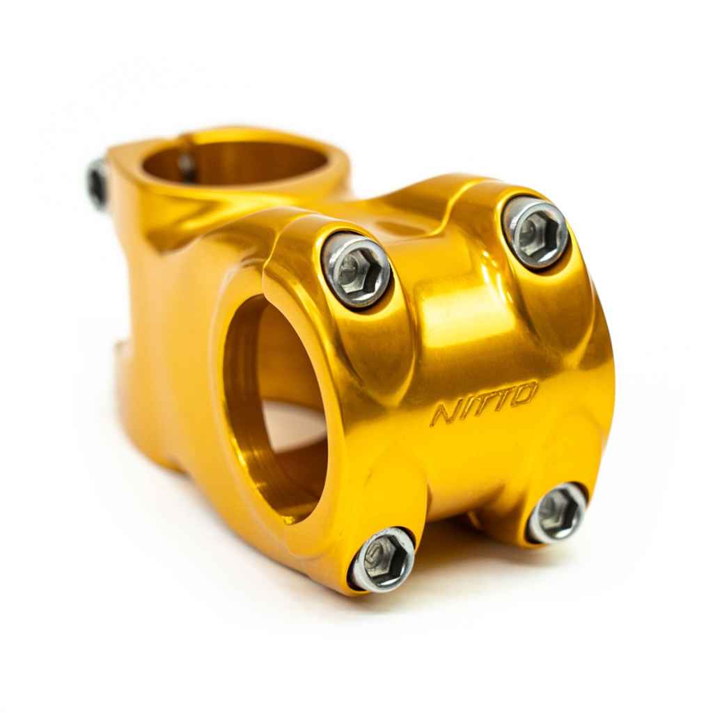 NITTO* MT-8 stem (gold) - BLUE LUG GLOBAL ONLINE STORE