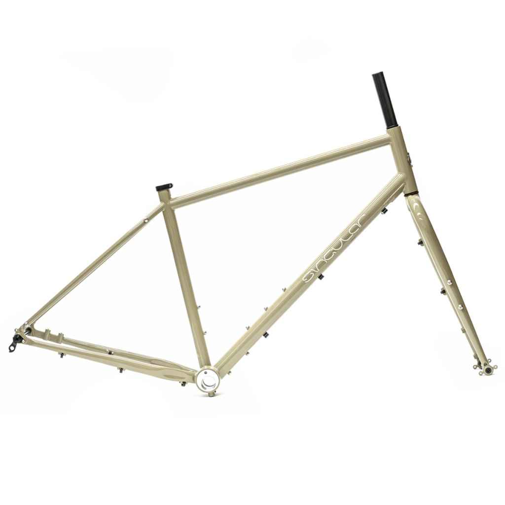 SINGULAR CYCLES* gryphon frame set (steel gray) - BLUE LUG GLOBAL
