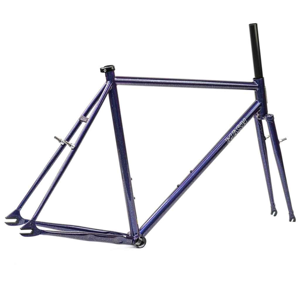 MASH Steel Frameset Neon Blue/Green Fade - MASH STOREROOM