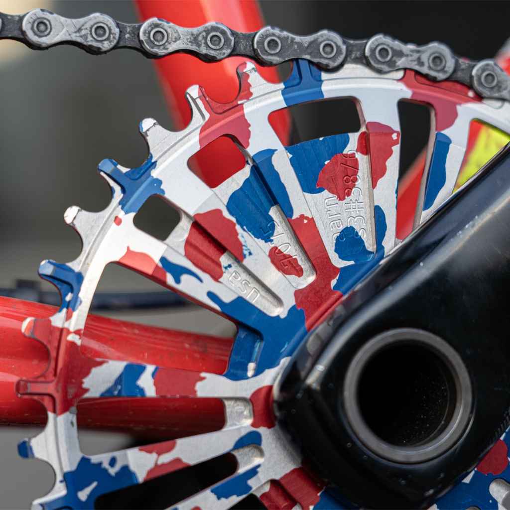 本日のみ　AARN DM 1X chainring AARN* direct mount 1x chainring (silver) - BLUE LUG GLOBAL