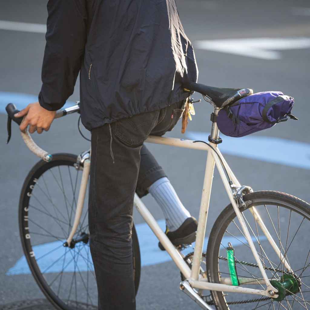 FAIRWEATHER* seat bag mini (ecopak/black) - BLUE LUG GLOBAL ONLINE
