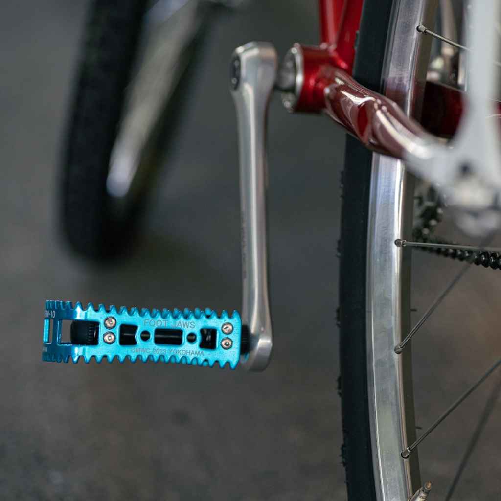 MKS* FOOT JAWS bm-10 CMWC limited (black/ocean blue cage