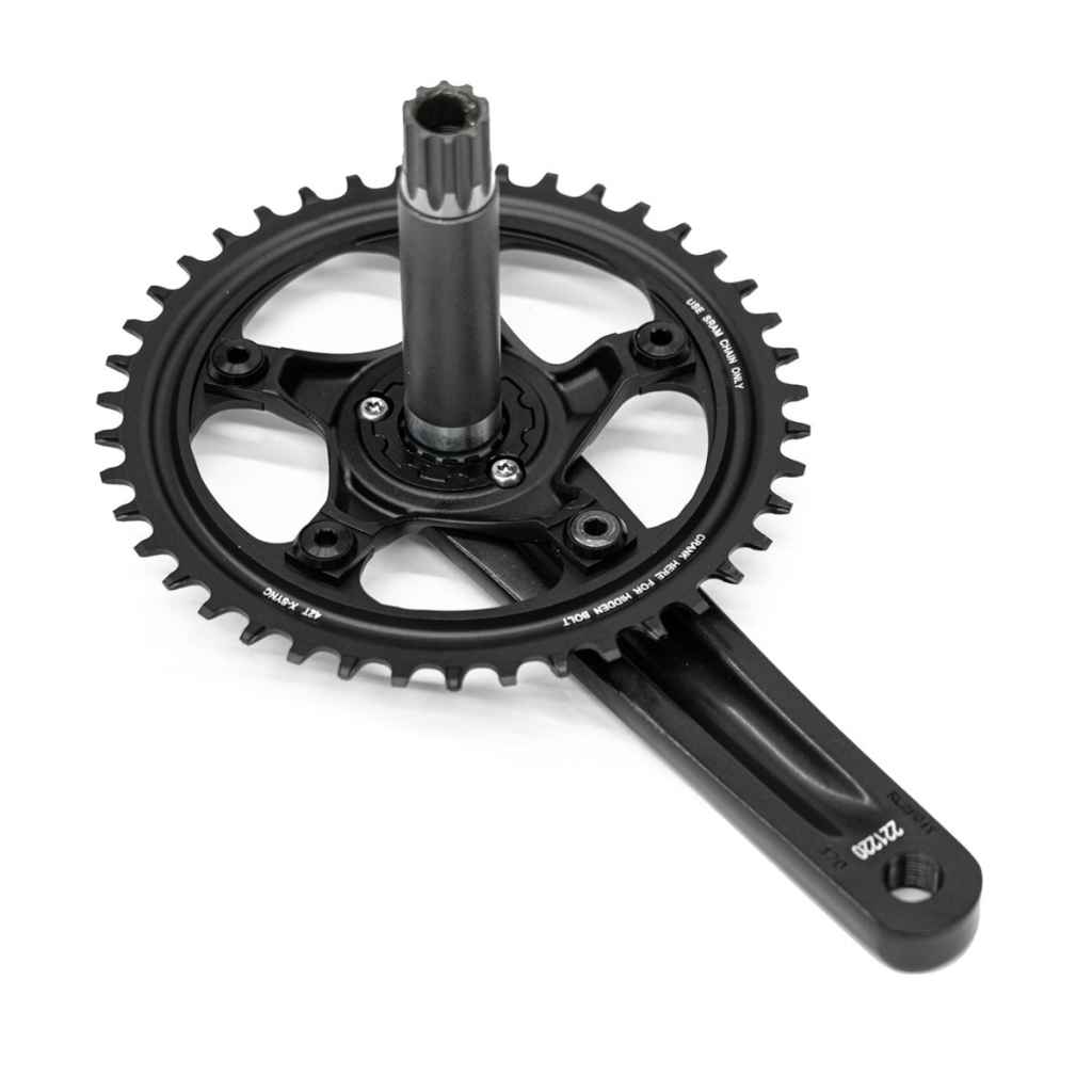 送料無料 店舗 rival1 SRAM* crank STORE ONLINE GLOBAL LUG BLUE - (GXP/42T) set セット