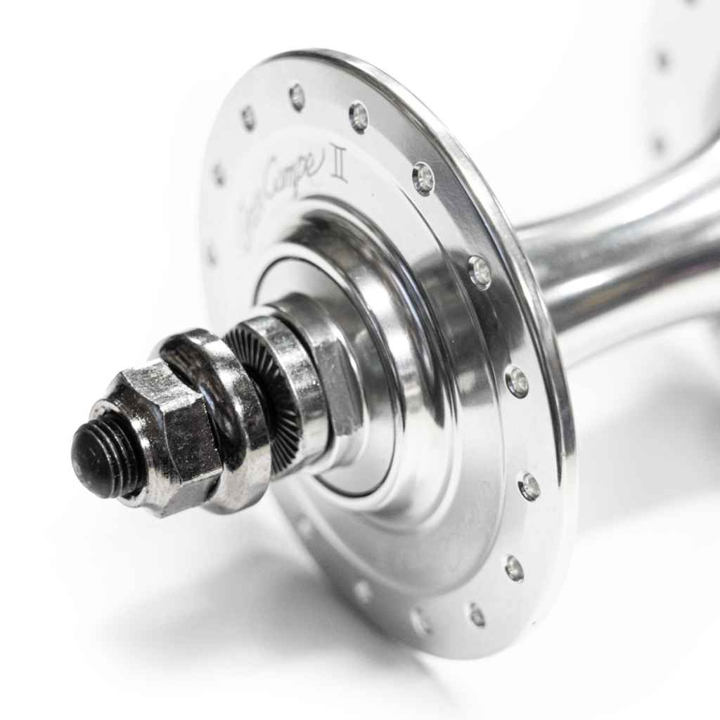 GRAN COMPE* hub axle nut (chrome) - BLUE LUG GLOBAL ONLINE STORE