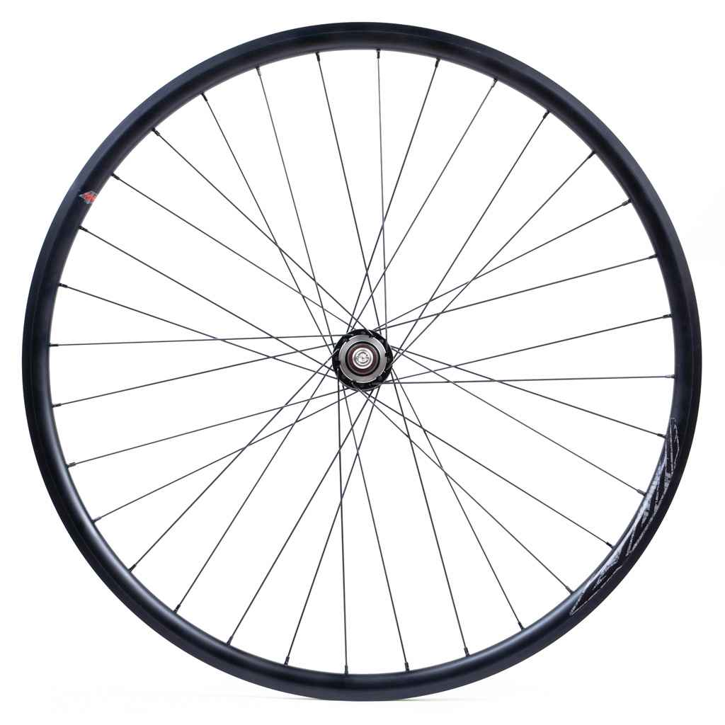 VELOCITY×PHIL WOOD* quill track wheel rear (all black) - BLUE LUG