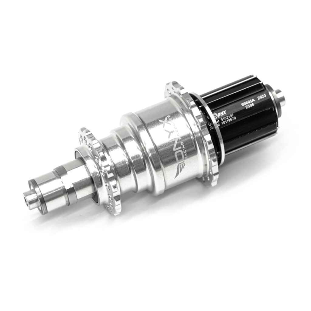 ONYX RACING PRODUCTS* vesper road hub rear (silver) - BLUE