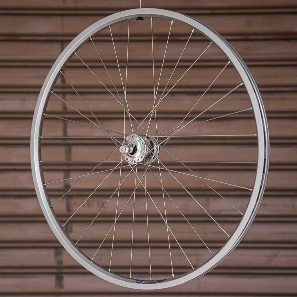 フ*ミ様 son nabendynamo ダイナモ VELOCITY atlas VELOCITY×SON NABENDYNAMO* atlas 650B dynamo wheel (silver) - BLUE