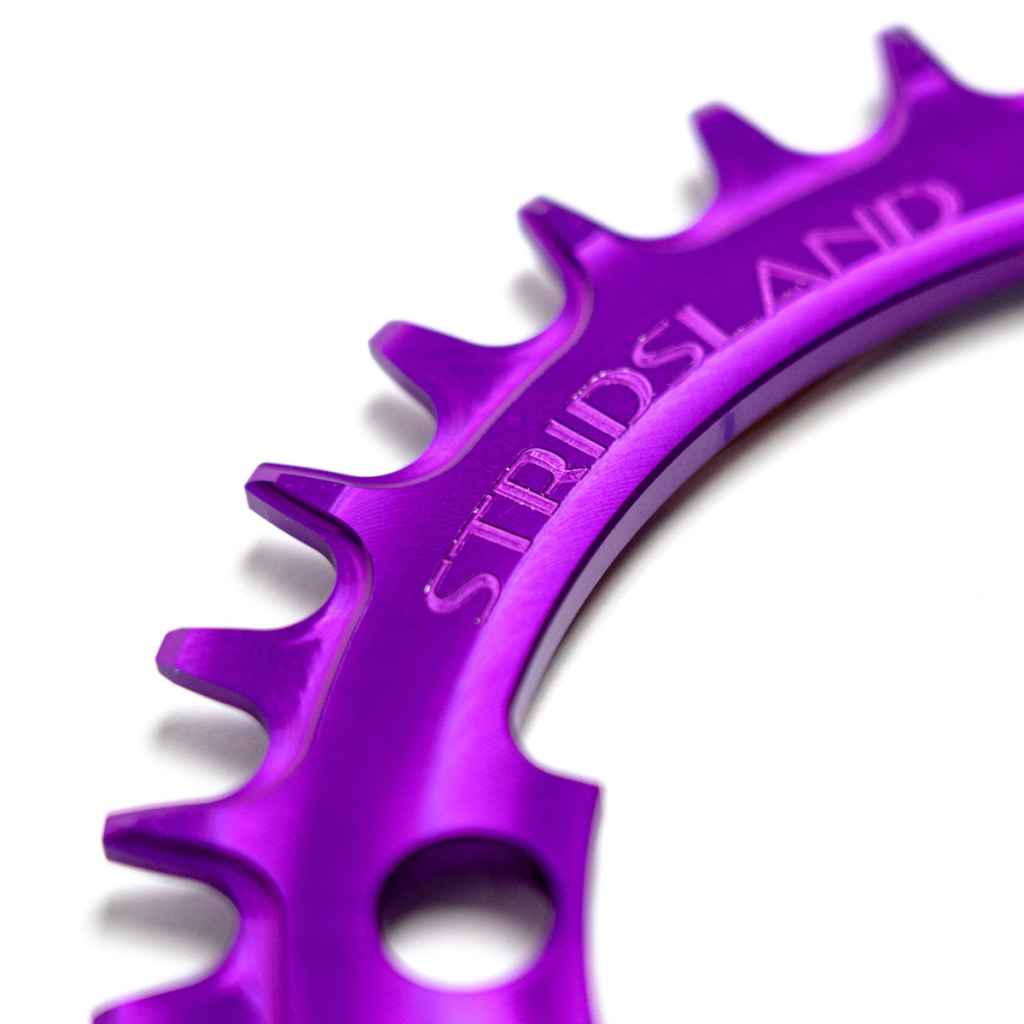 STRIDSLAND* narrow wide chainring (purple) - BLUE LUG GLOBAL