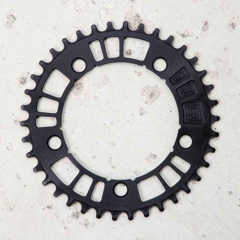 AARN* narrow wide chainring (black) - BLUE LUG GLOBAL ONLINE