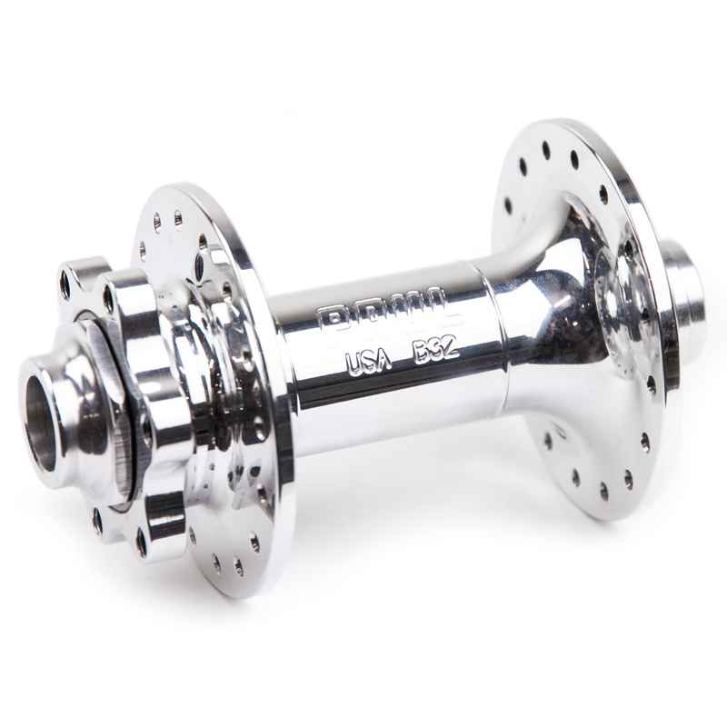 *PAUL* thru-axle disk Fhub (polish)