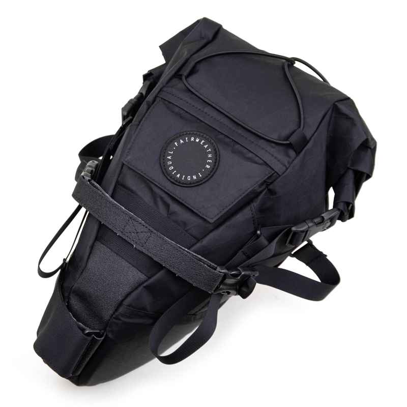 アクセサリー FAIRWEATHER seat bag x-pac black FAIRWEATHER* seat bag (x-pac/black) - BLUE LUG GLOBAL ONLINE STORE