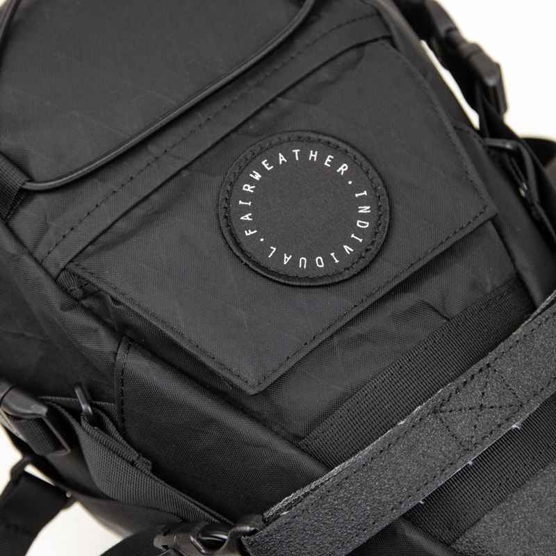 FAIRWEATHER* seat bag (x-pac/black) - BLUE LUG GLOBAL ONLINE STORE