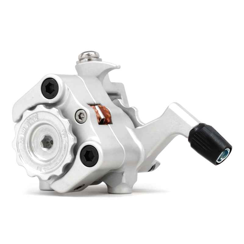 PAUL* klamper flat mount disc calliper (all silver) - BLUE