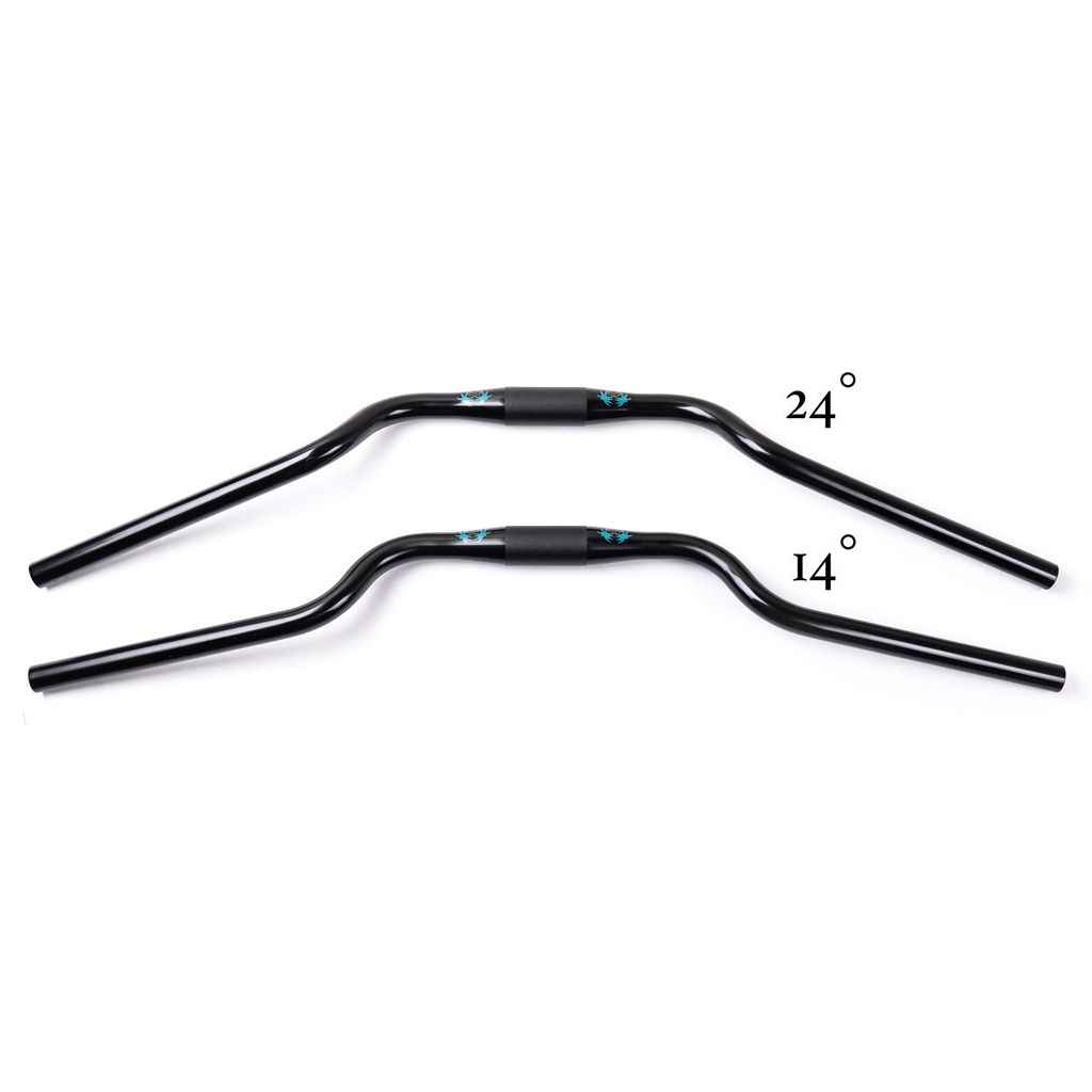 パーツ CRUST BIKES riser bar (polish) CRUST BIKES* harvey mushman riser bar (polish) - BLUE LUG