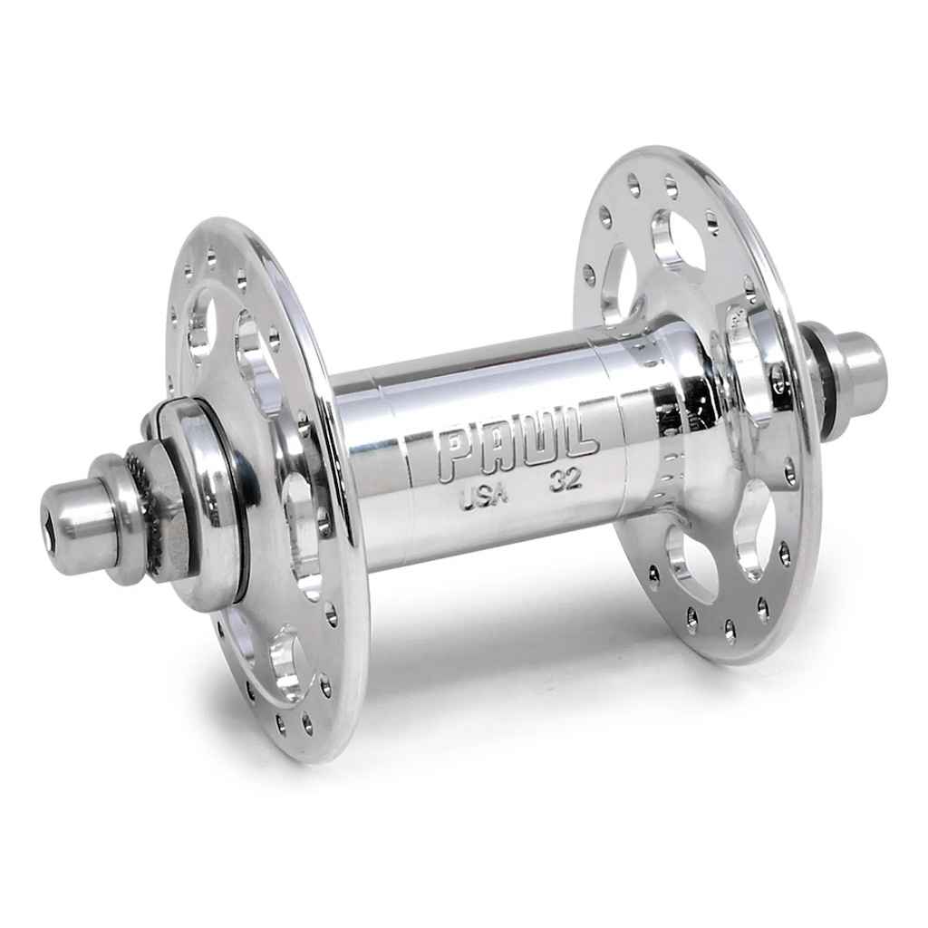 パーツ paul track hub 32 front rear fixed free PAUL* front track hub (polish) - BLUE LUG GLOBAL ONLINE STORE