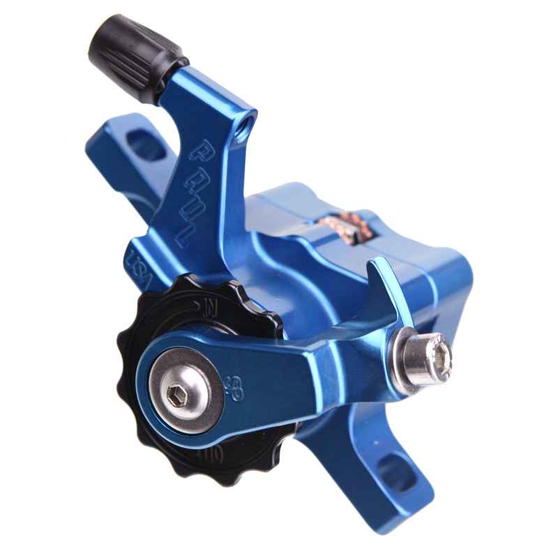 PAUL* klamper post mount disc calliper (black/orange) - BLUE
