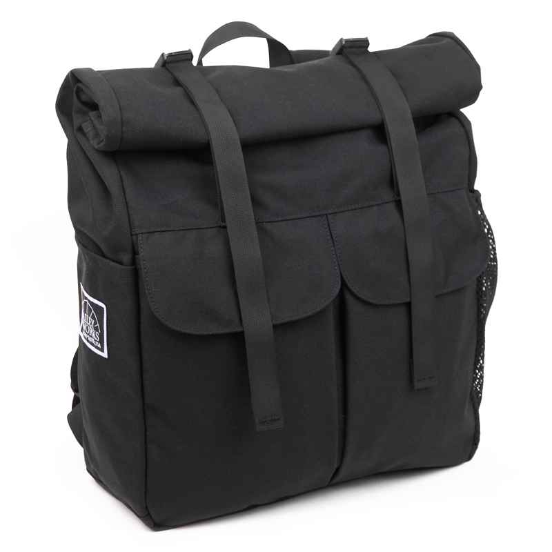 BAILEY WORKS ベイリーワークス バックパック BAILEYWORKS* nomad roll top pack (black) - BLUE LUG GLOBAL