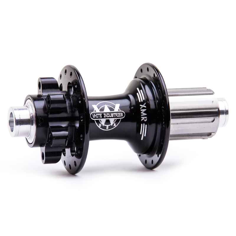 WHITE INDUSTRIES* XMR 12mm thru-axle disc hub rear (black) - BLUE
