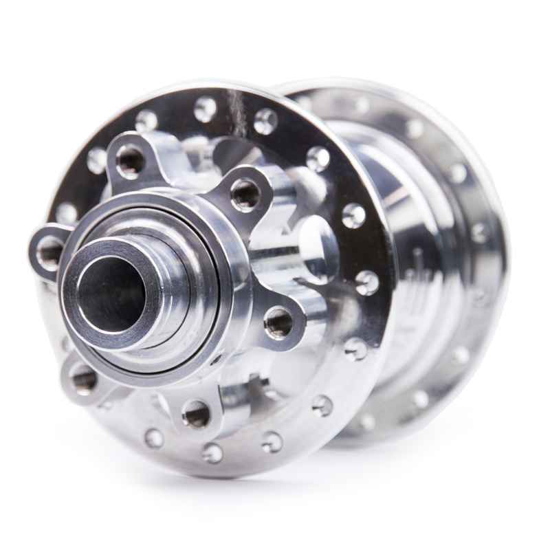 WHITE INDUSTRIES XMR スルーアクスルキット 12mm WHITE INDUSTRIES* XMR 12mm thru-axle disc hub rear (silver) - BLUE