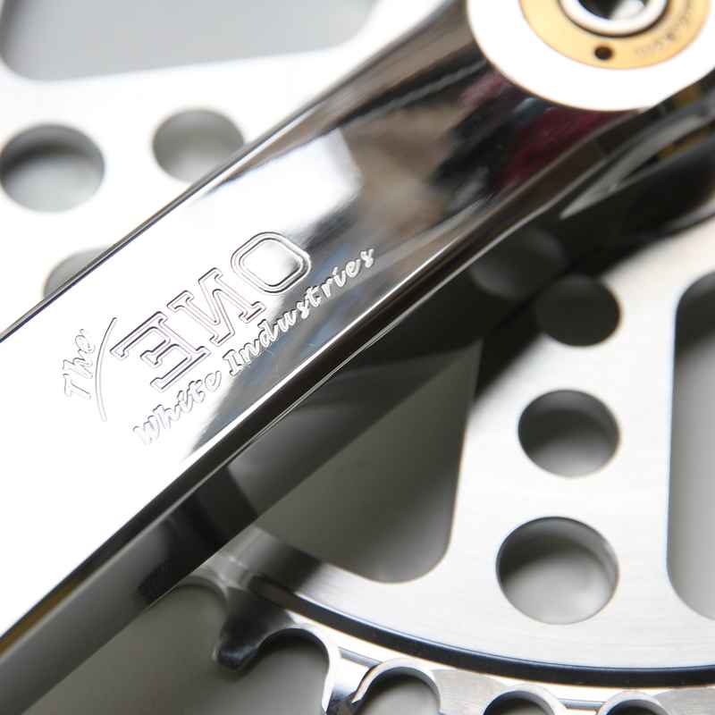 WHITE INDUSTRIES* eno single speed crank (silver) - BLUE LUG