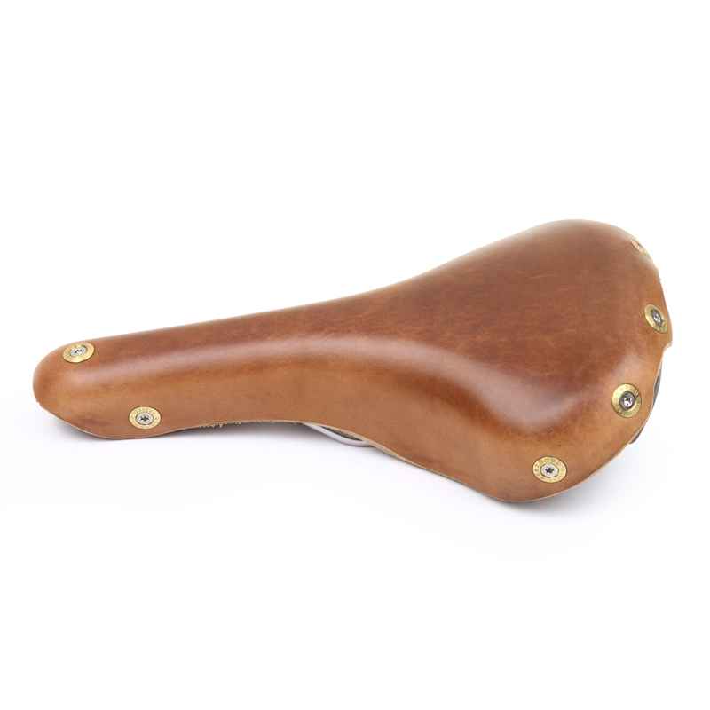 BERTHOUD* aspin leather saddle (natural) - BLUE LUG GLOBAL